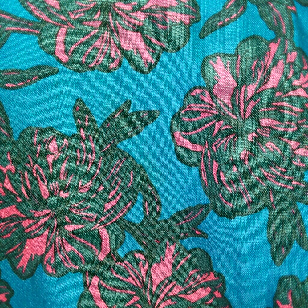J Crew blue and pink floral size 0 skirt - Picture 4 of 4
